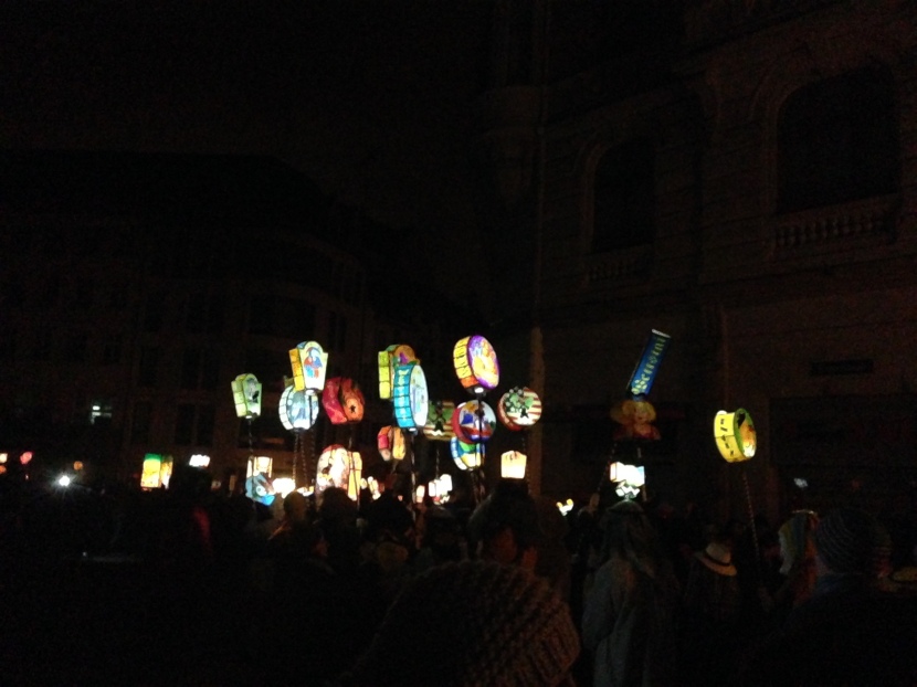 Lanterns at Morgenstreich
