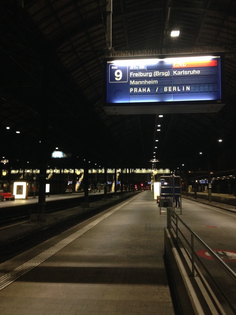 Basel SBB Berlin Night Train